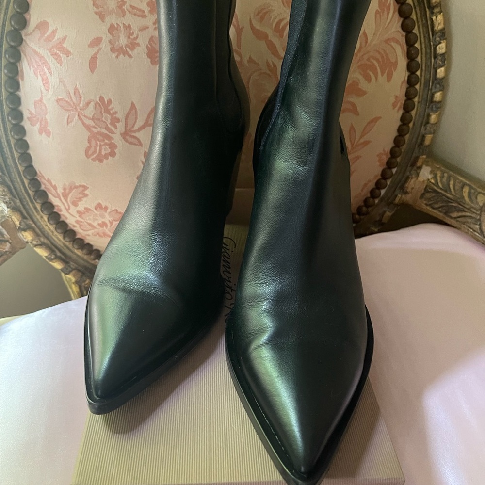 Gianvito Rossi Romney Black Boots Size 42